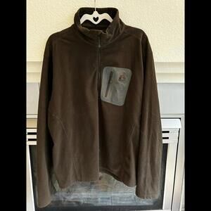 FIRST ASCENT Men's First Fleece Quarter Zip Jacket - XL